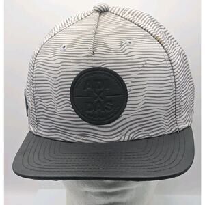 Adidas The Collection SnapBack Baseball Hat Cap Climalite Black White Pocket